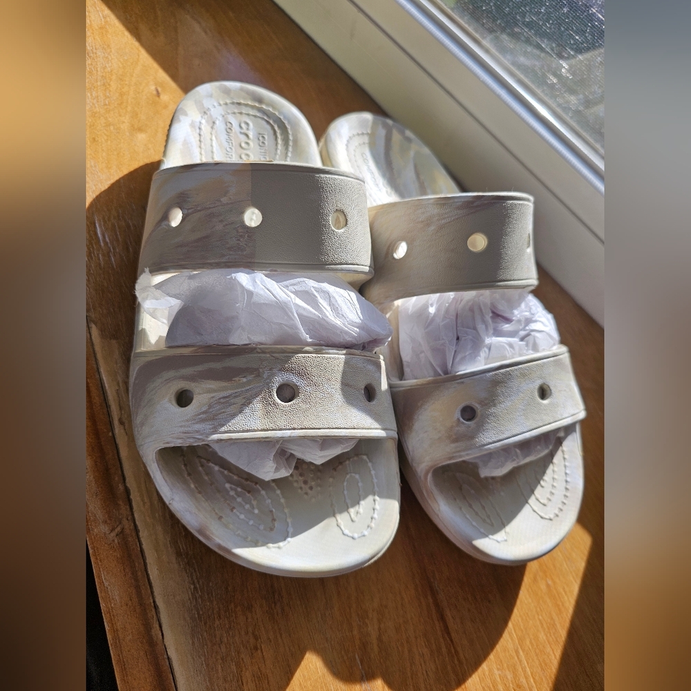 Croc sandals